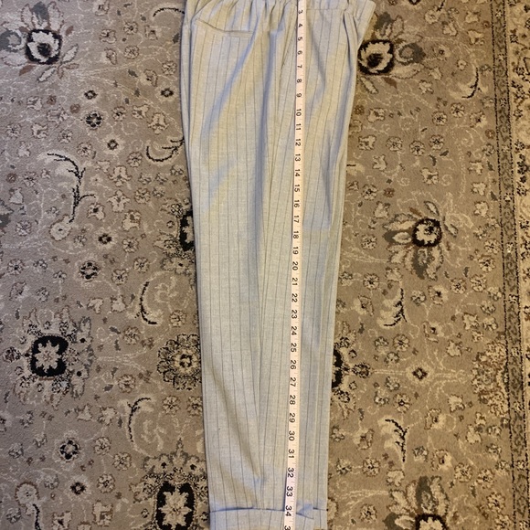 Bershka Gray Pinstripe tapered trousers - Picture 11 of 13